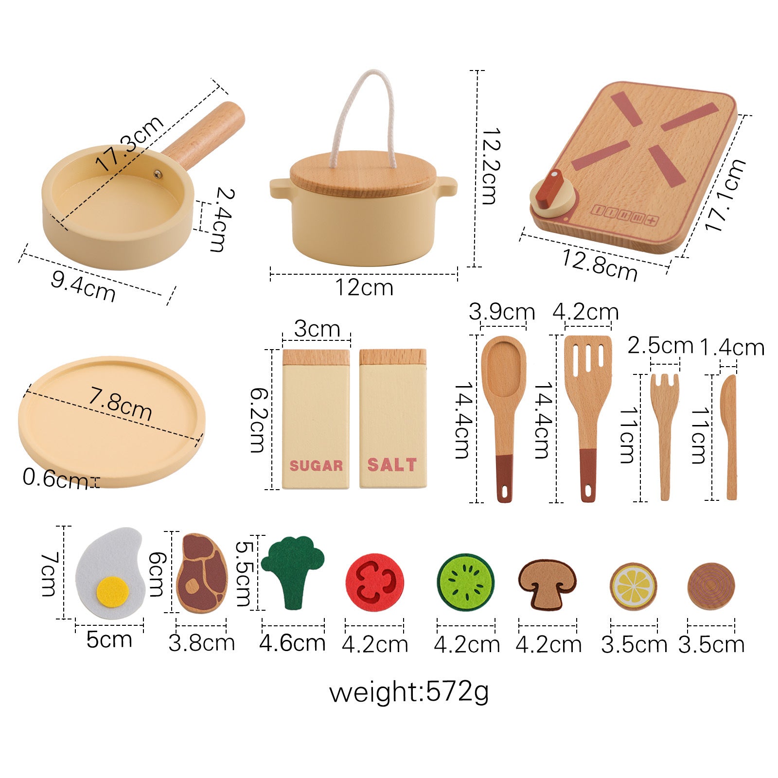 Baby Montessori Spielzeuggeschirr