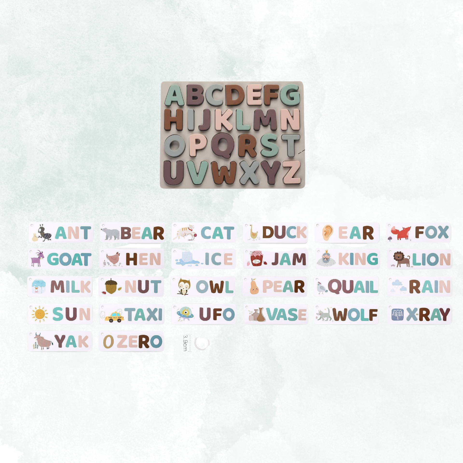 Silikon Alphabet Puzzle